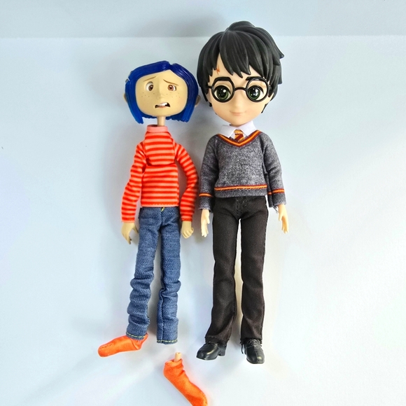 Coraline and Harry Potter Dolls - Picture 2 of 7